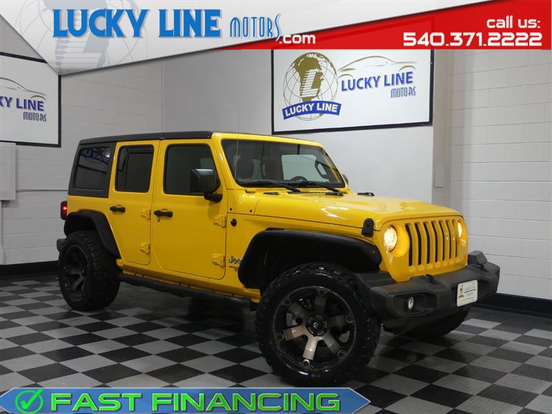 2018 JEEP WRANGLER UNLIMITED Sport S w/Convenience -- Trailer Tow and HD Electrical Group 