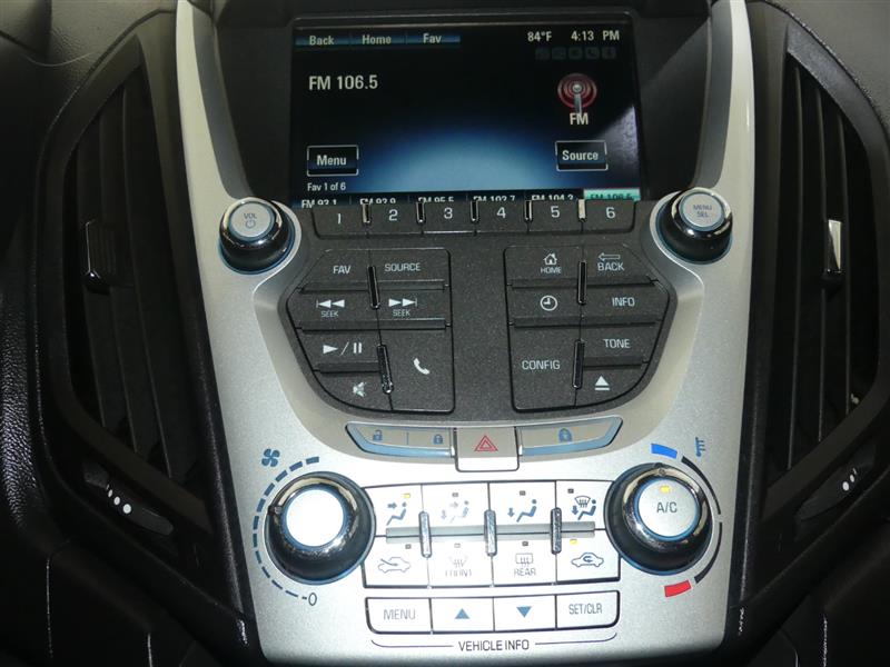 2016 equinox radio locked