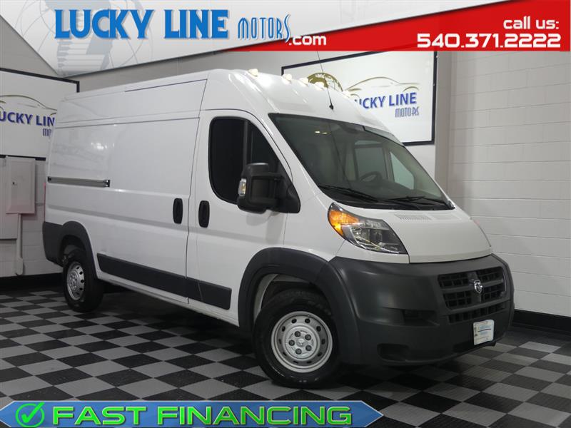 2016 RAM PROMASTER 1500 136" WB - HIGH ROOF
