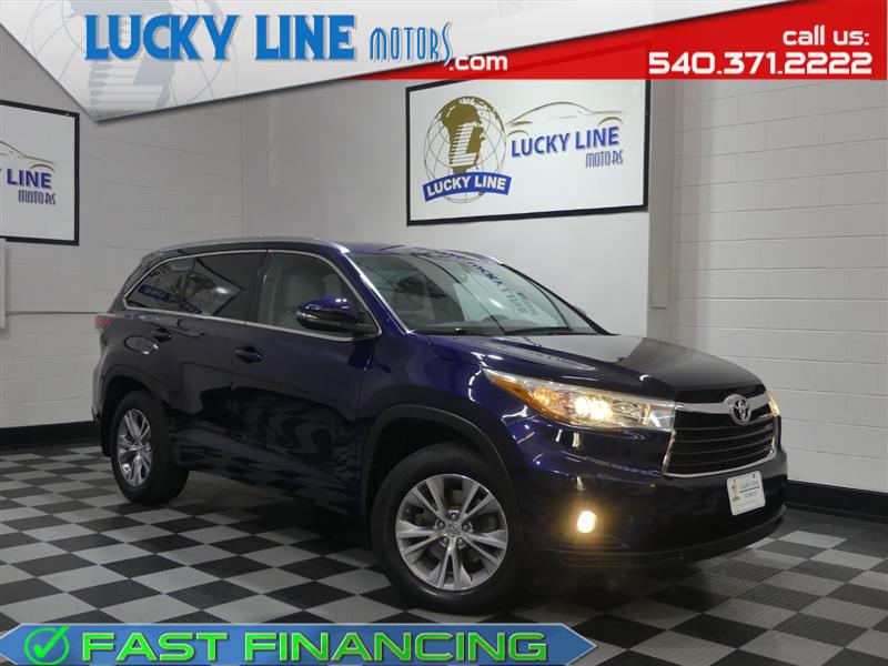 2015 TOYOTA HIGHLANDER XLE