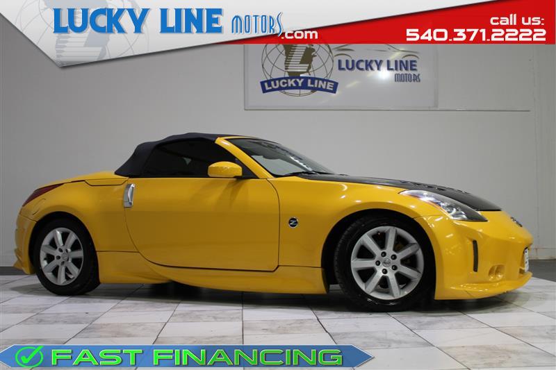 yellow 350z convertible