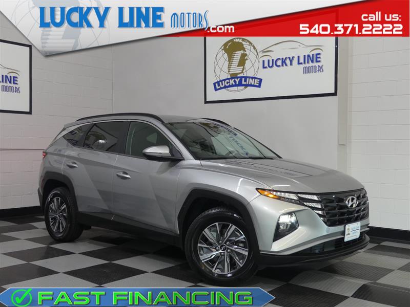 2022 HYUNDAI TUCSON HYBRID Blue