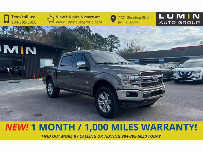 2018 FORD F150 SuperCrew Cab King Ranch Pickup 4D 5 1/2 ft
