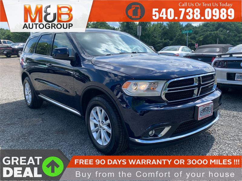 2018 DODGE DURANGO SXT