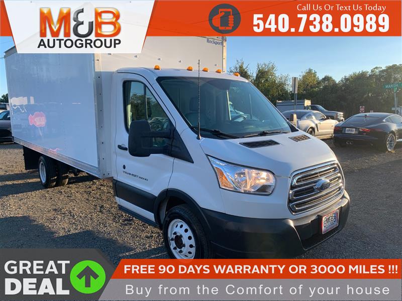 2018 FORD TRANSIT CUTAWAY 350 HD 10360 GVWR 178" Wheel base DRW 