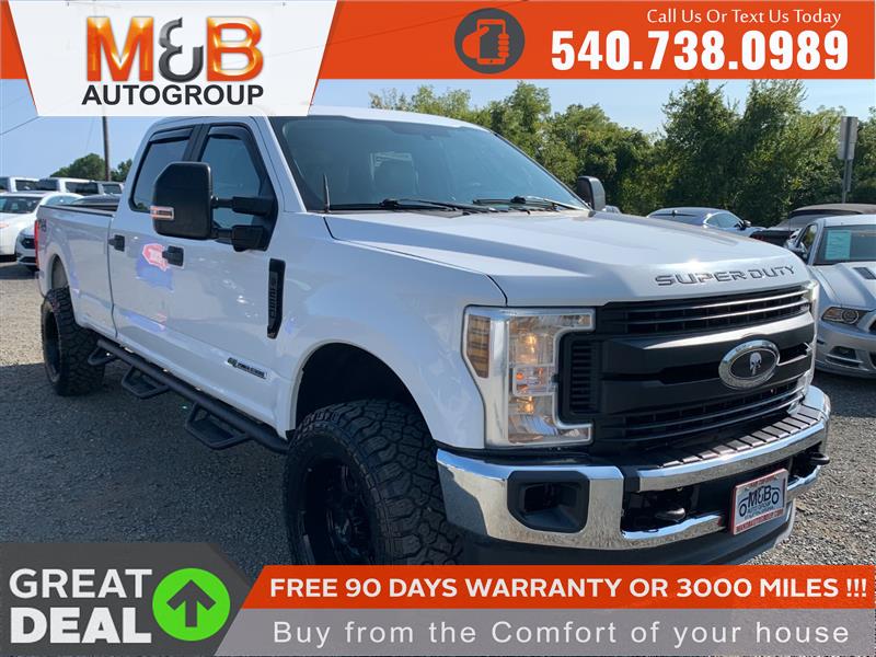 2019 FORD SUPER DUTY F-350 SRW XL 6.7L Diesel Crew Cab SRW