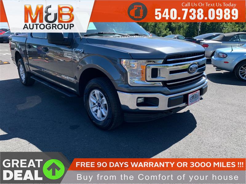 2018 FORD F-150 XLT 4X4 SUPERCREW