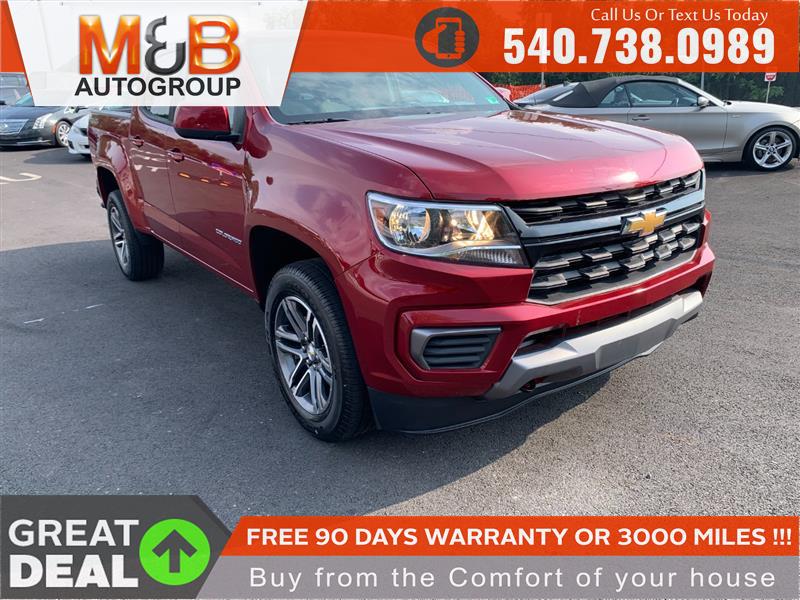 2021 CHEVROLET COLORADO 4WD WORK TRUCK