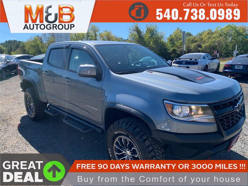 2019 CHEVROLET COLORADO 4WD ZR2