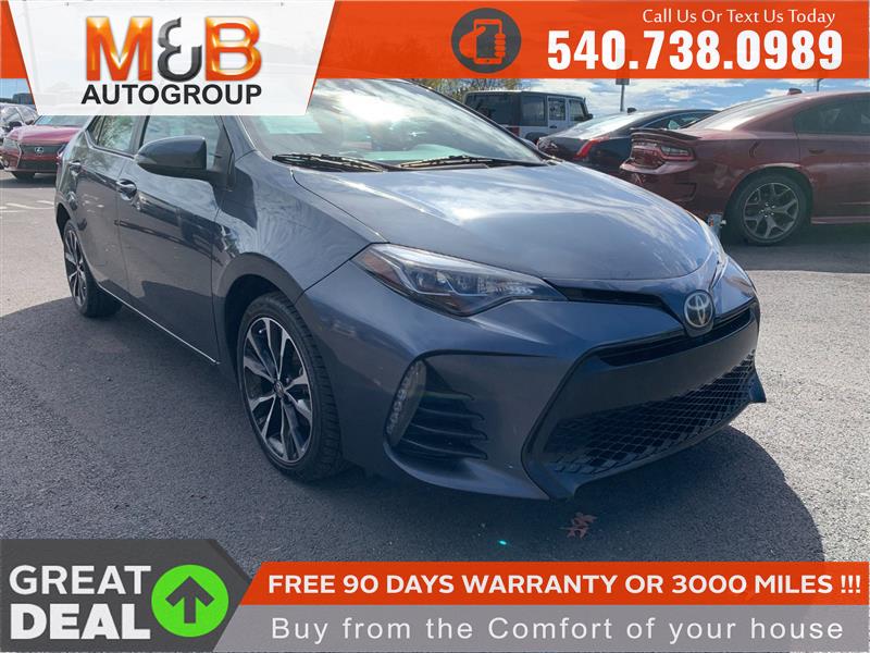 2017 TOYOTA COROLLA SE