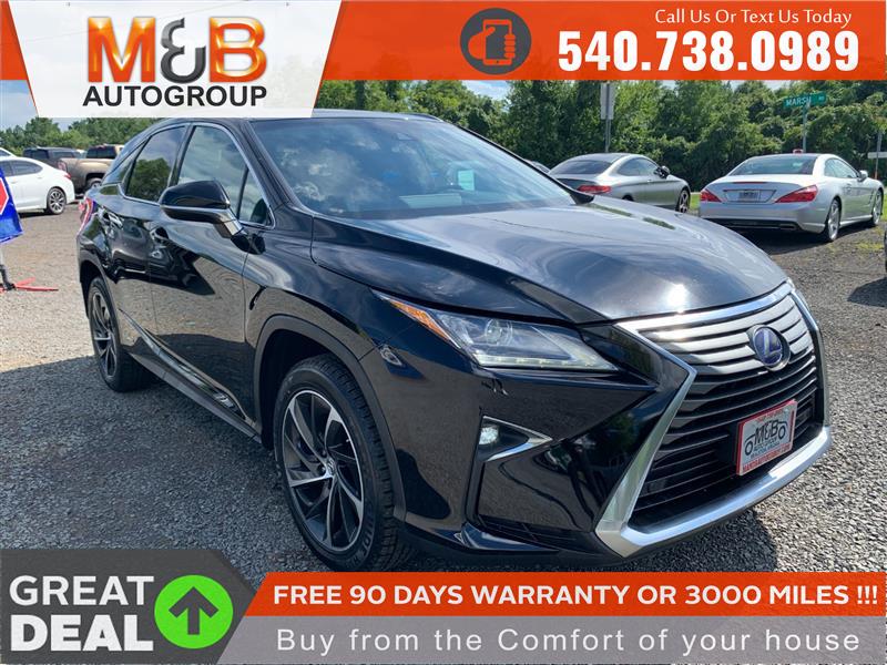 2016 LEXUS RX 450H 