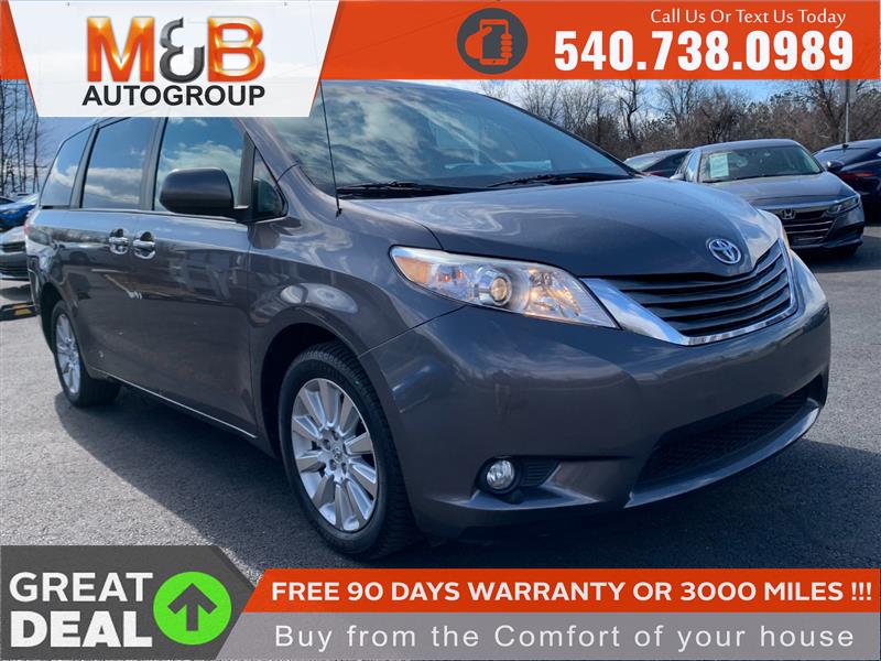 2013 TOYOTA SIENNA XLE/LTD