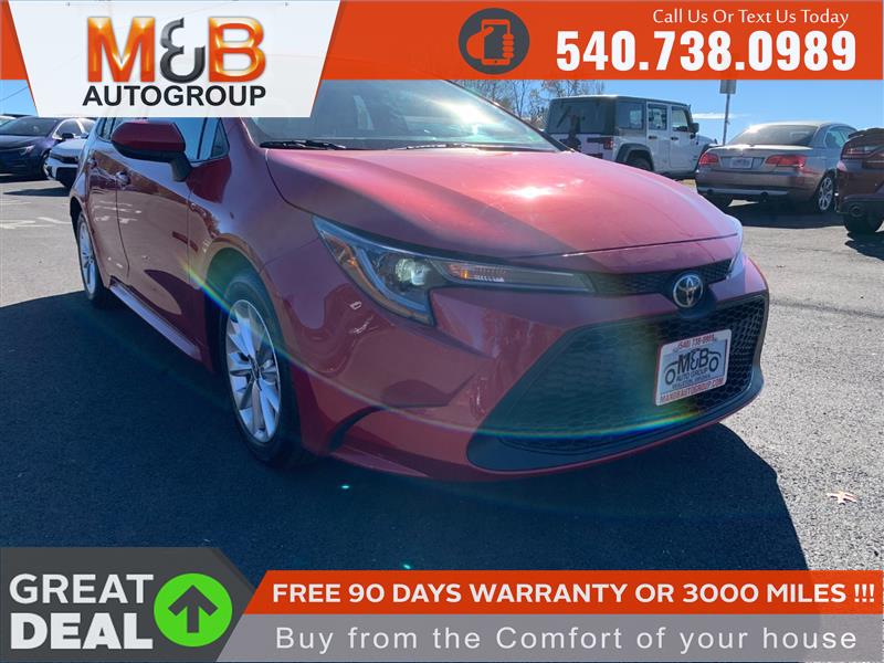 2020 TOYOTA COROLLA LE