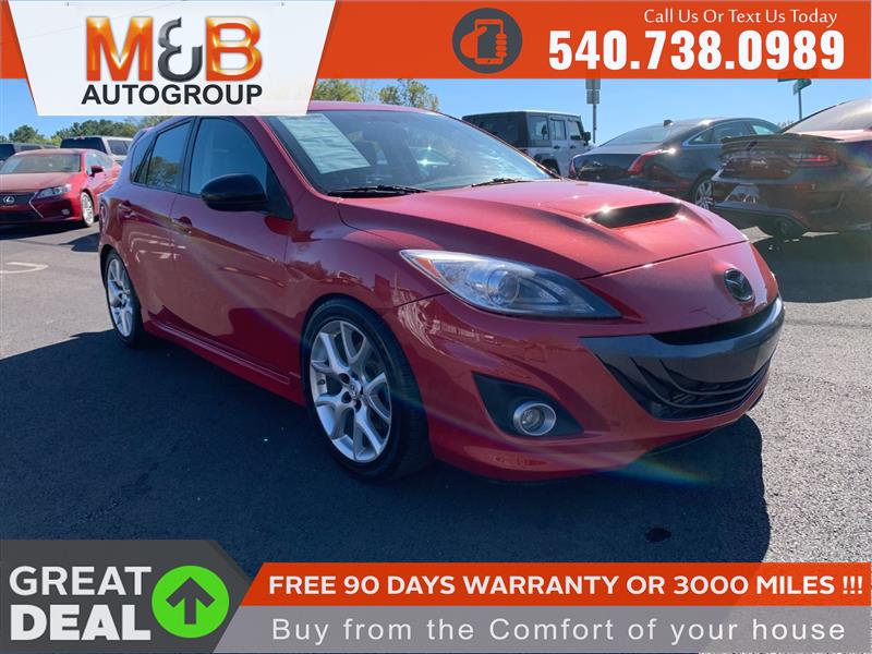 2013 MAZDA MAZDA3 MAZDASPEED3 TOURING