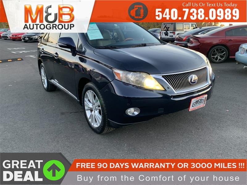2010 LEXUS RX 450H 
