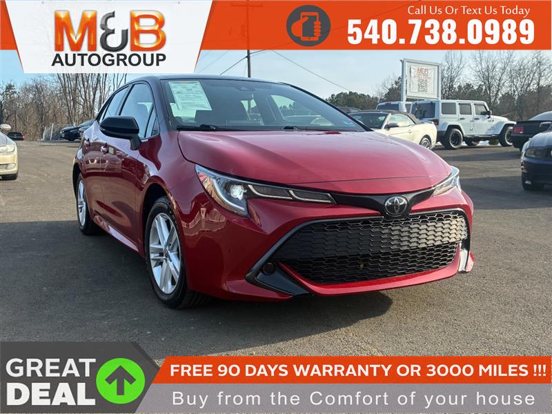 2021 TOYOTA COROLLA HATCHBACK SE/XSE