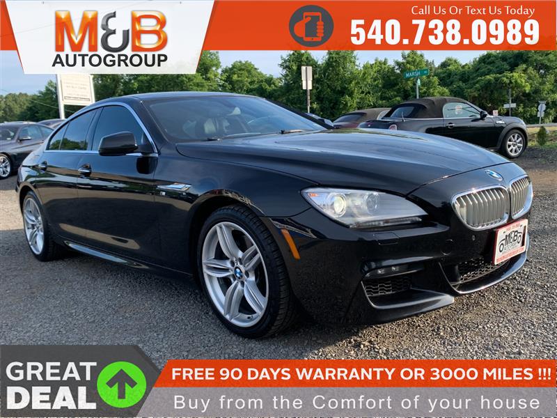 2013 BMW 6 SERIES 650i xDrive AWD GRAN COUPE w/M SPORT PACKAGE