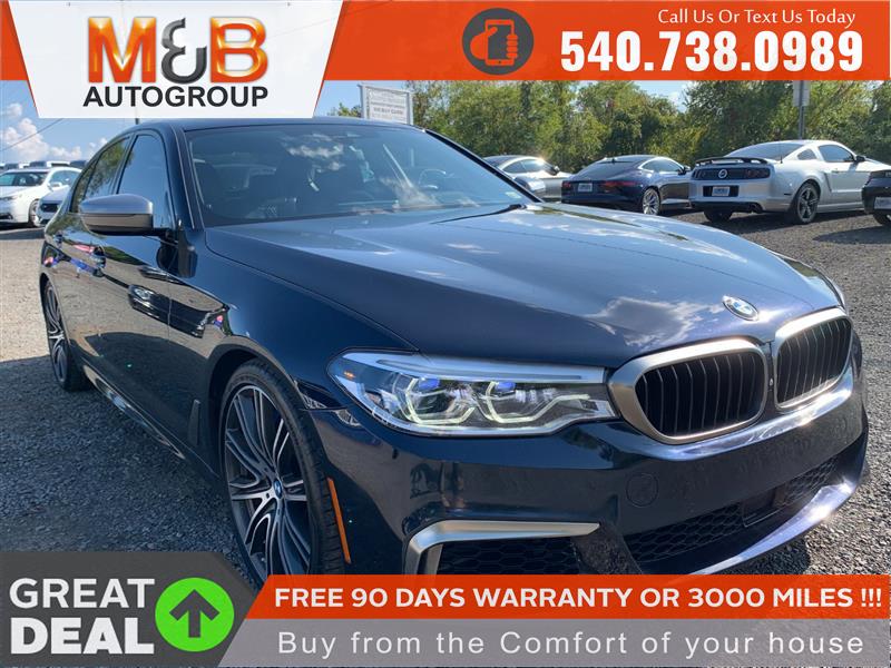 2018 BMW 5 SERIES M550i xDrive