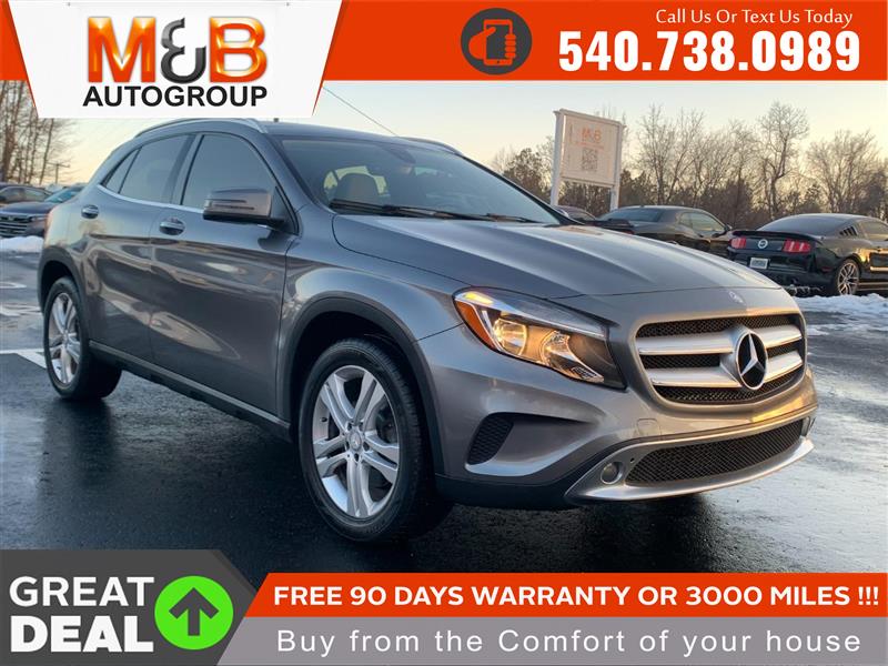 2016 MERCEDES-BENZ GLA GLA 250