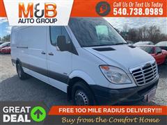 2013 FREIGHT LINER/ SPRINTER 3500 HIGH ROOF EXT DRW ( DUALL REAR WHEEL) 