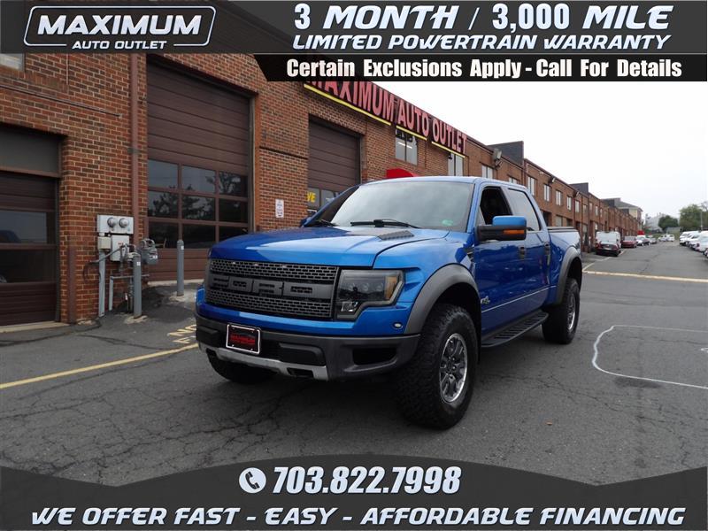 2011 FORD F150 SVT RAPTOR SUPERCREW 4WD