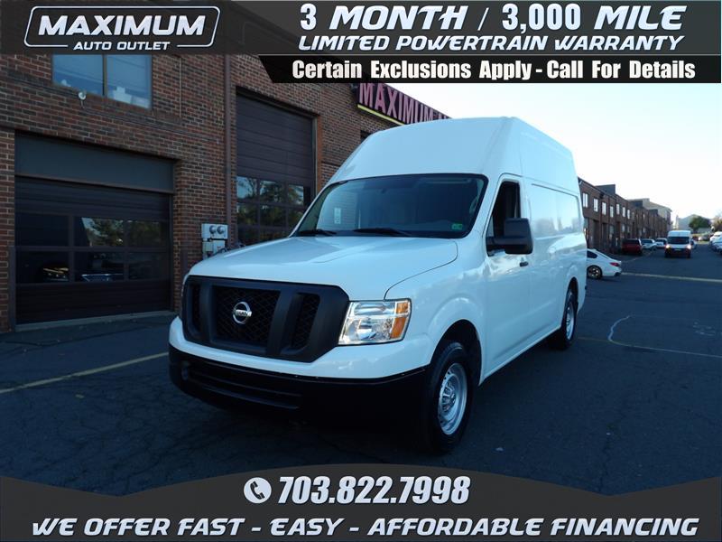 2017 NISSAN NV 2500 HIGH ROOF