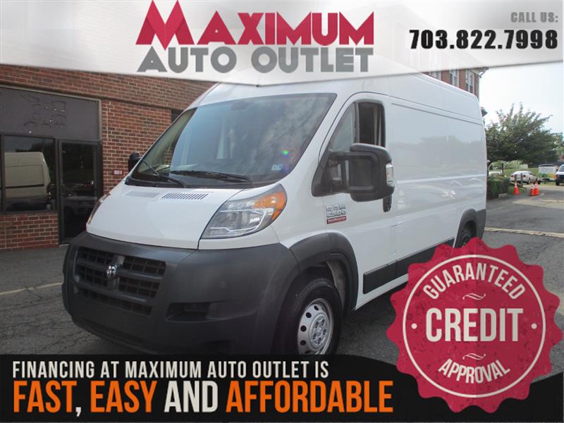 2017 RAM PROMASTER 2500 High Roof Cargo 159WB 