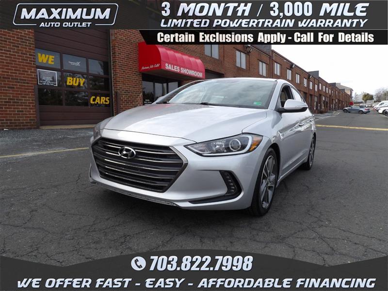 2017 HYUNDAI ELANTRA LIMITED