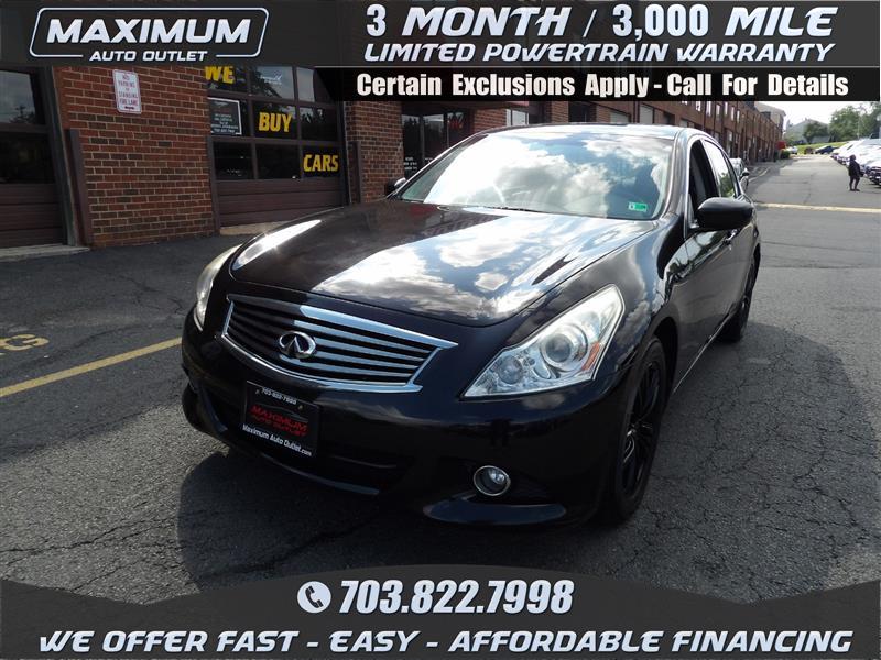 2012 INFINITI G37 X AWD WITH NAVIGATION