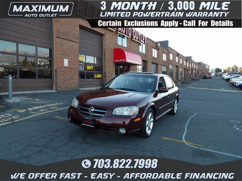 2002 NISSAN MAXIMA SE 