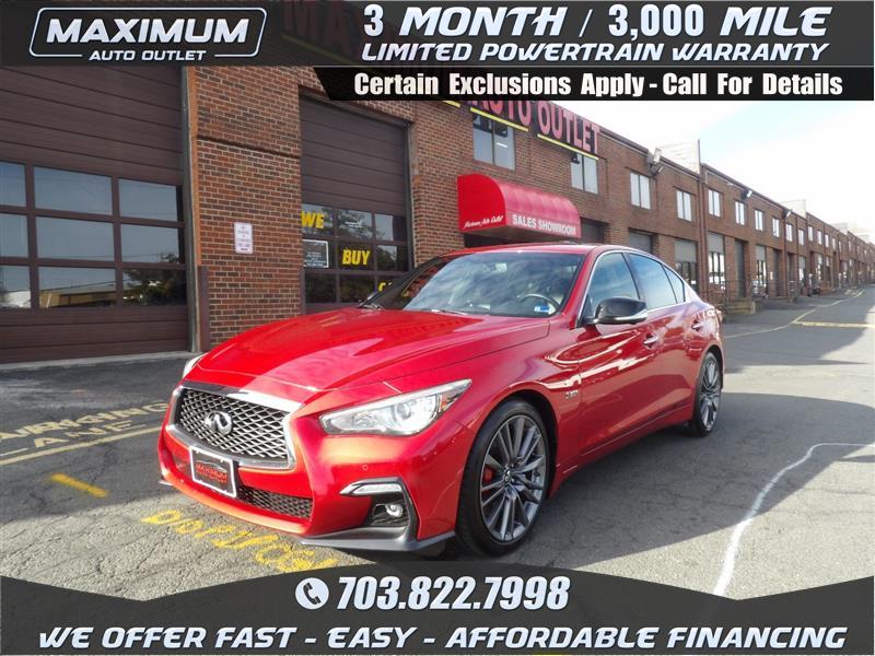 2018 INFINITI Q50 RED SPORT 4 