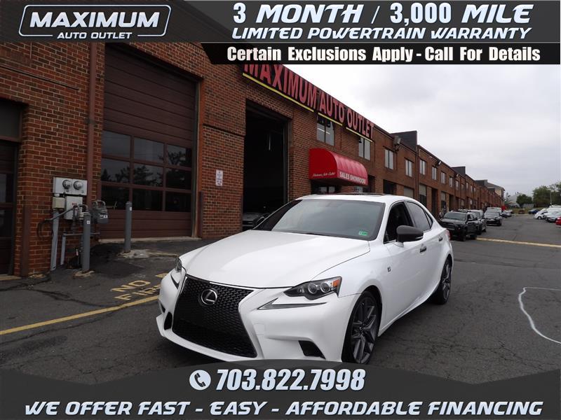 2015 LEXUS IS 250 F SPORT ALL WHEEL DRIVE