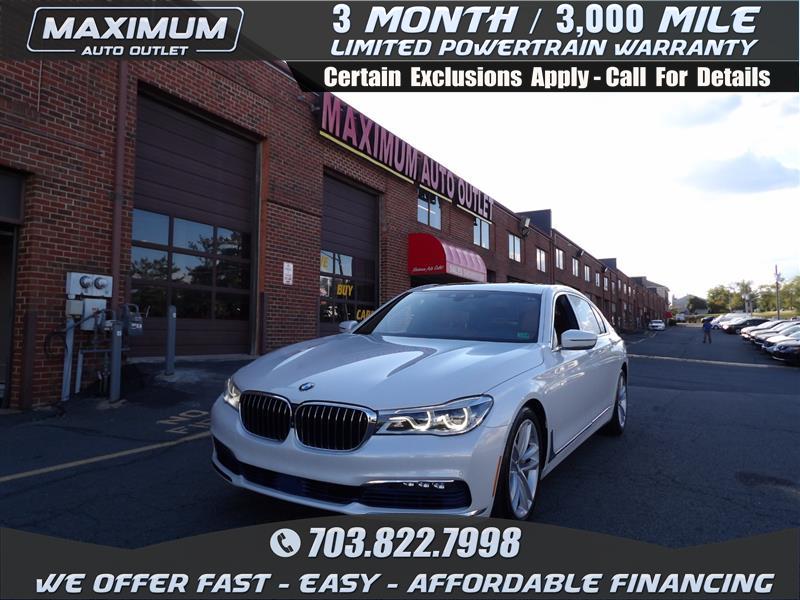 2016 BMW 750 XI 