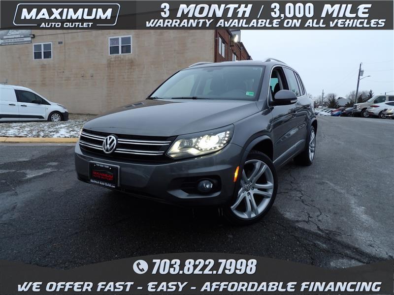 2012 VOLKSWAGEN TIGUAN S W/SUNROOF