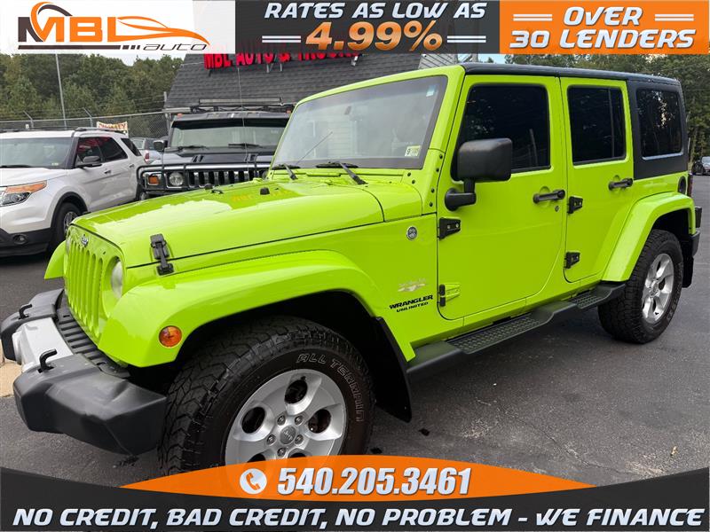 2013 JEEP WRANGLER UNLIMITED Sahara