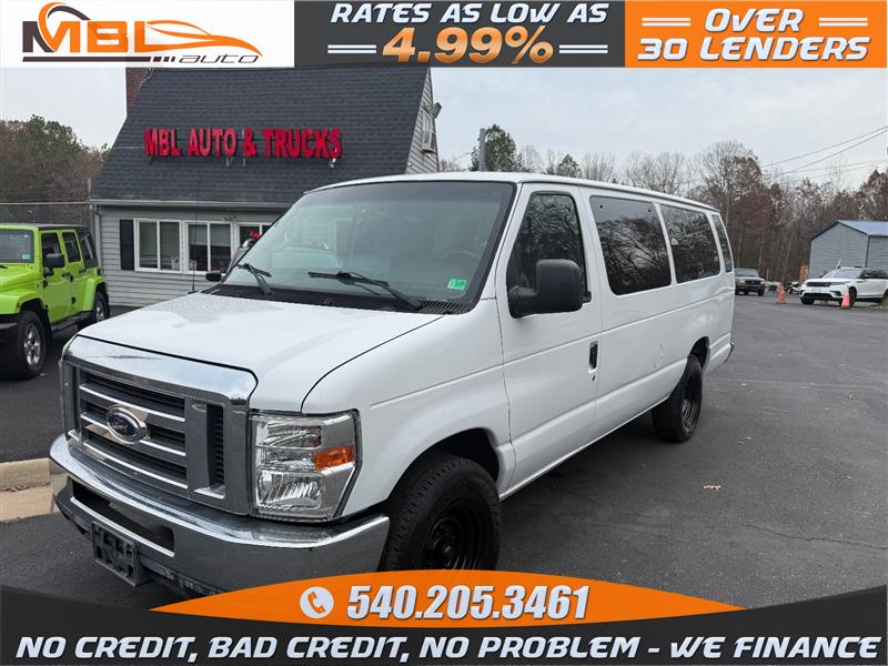 2013 FORD FORD E-SERIES E-350 XLT SUPER DUTY EXTENDED PASSENGER VAN 