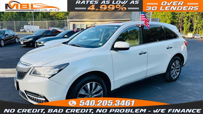 2015 ACURA MDX SH AWD w/Tech 4dr SUV w/Technology Package