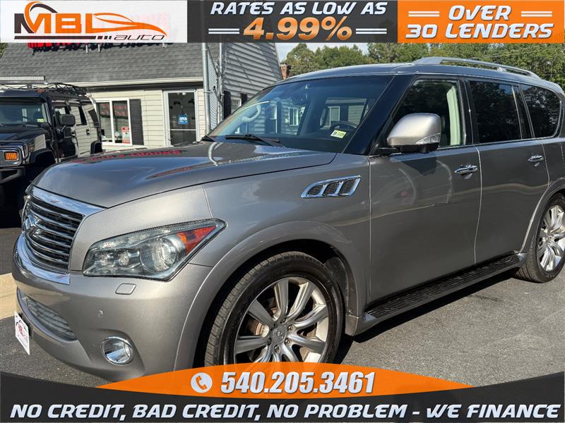 2013 INFINITI QX80 4WD W/ TECHNOLOGY PACKAGE