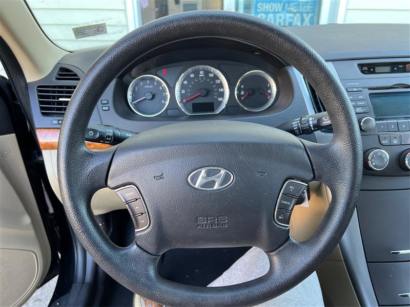 2009 HYUNDAI SONATA GLS SEDAN 4D