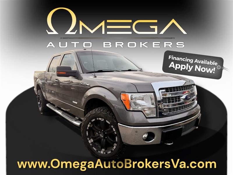 2014 FORD F-150 XLT CREW CAB REAR WHEEL DRIVE W/ 4X4