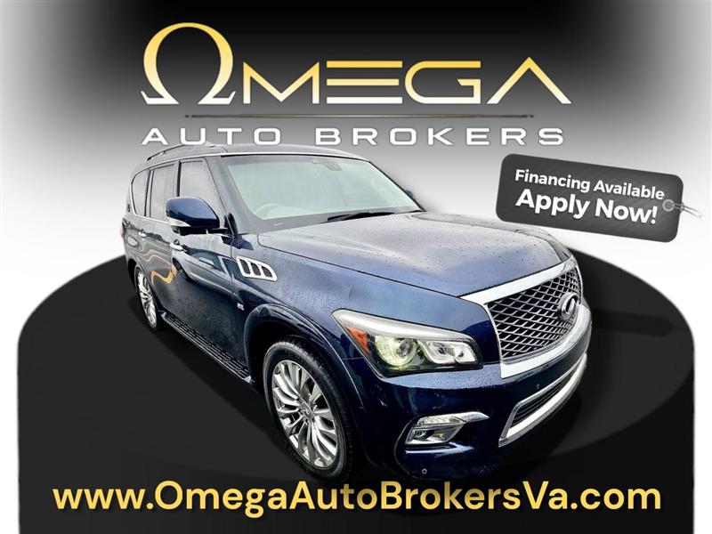 2017 INFINITI QX80 4WD W/ THEATER PACKAGE