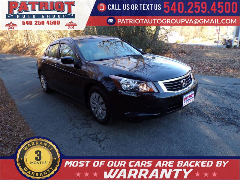 2009 HONDA ACCORD LX