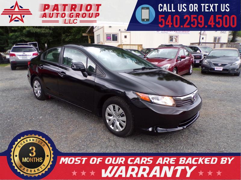 2012 HONDA CIVIC LX
