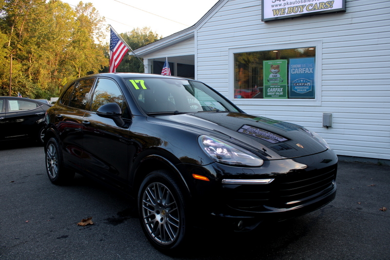 2017 PORSCHE CAYENNE PLATINUM EDITION AWD