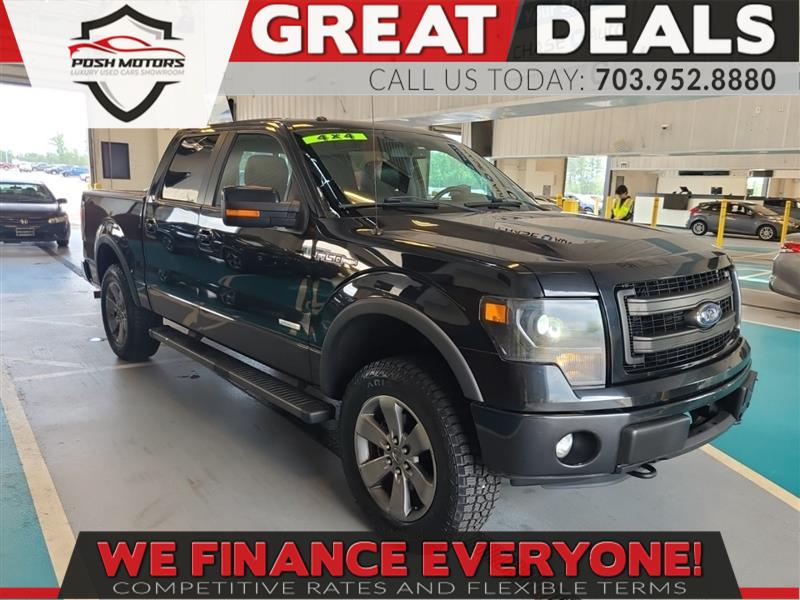 2013 FORD F-150 FX4 SUPERCREW 4WD