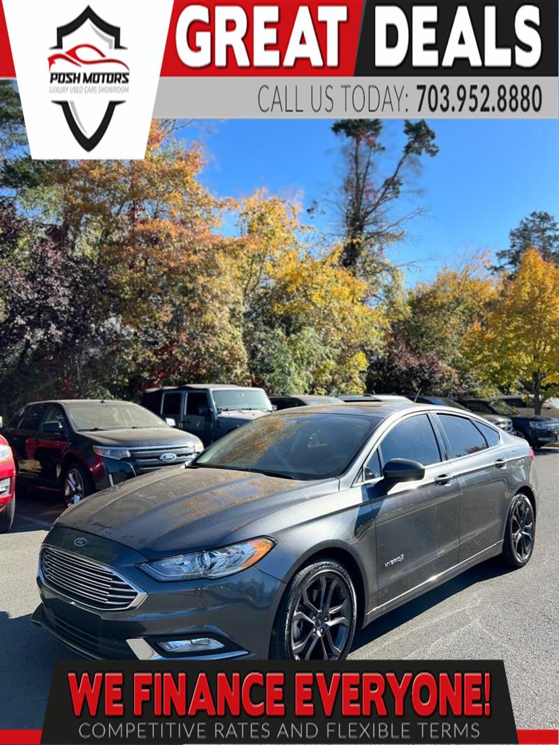 2018 FORD FUSION HYBRID SE