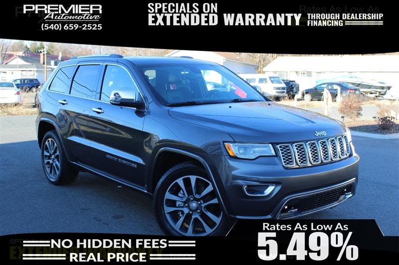 2018 JEEP GRAND CHEROKEE Overland