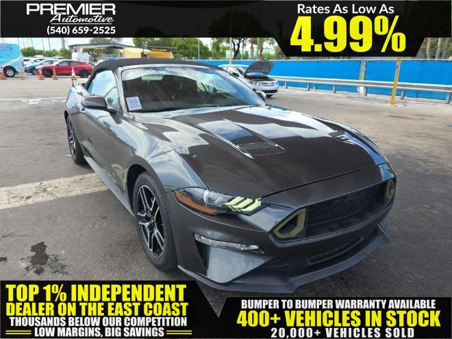2020 FORD MUSTANG ECOBOOST PREMIUM