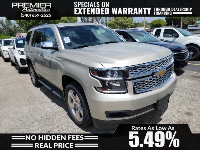 2016 CHEVROLET TAHOE LT