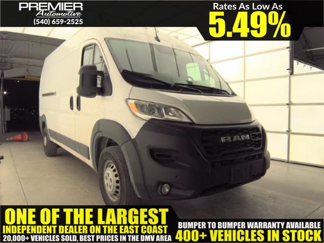 2024 RAM PROMASTER CARGO VAN Tradesman